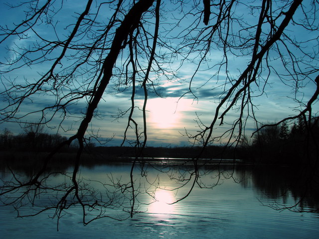 Naděje pond, Hluboká nad Vltavou, Czech Republic.