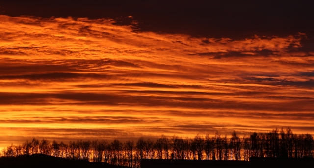 Sunset in South Bohemia